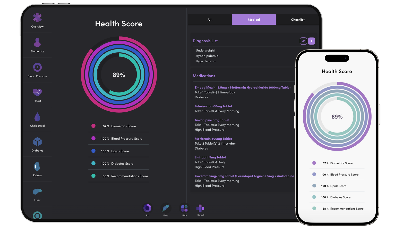 Health Screening App